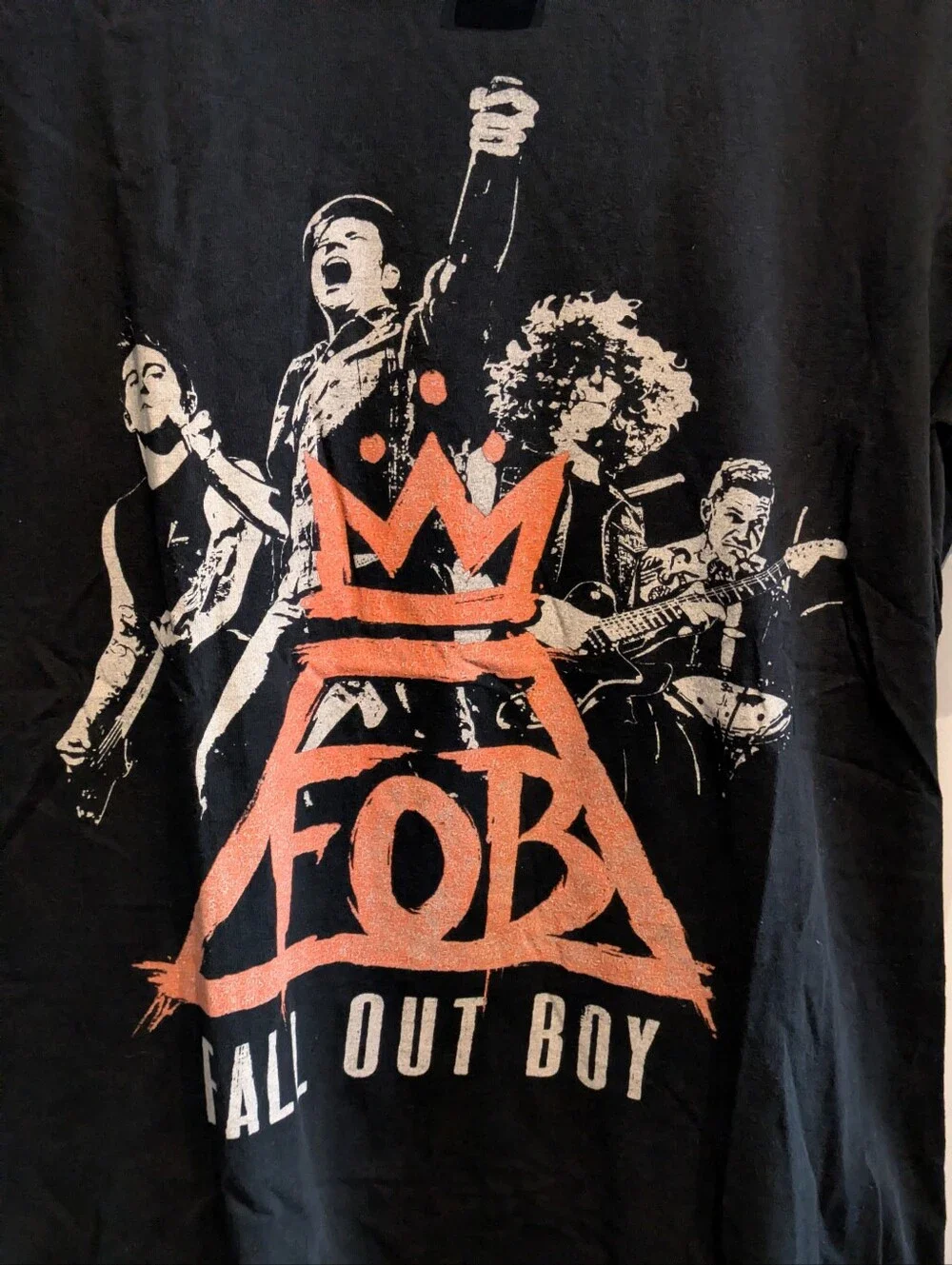 3 Fall Out Boy Monumentour 2014 Concert Band Tee S